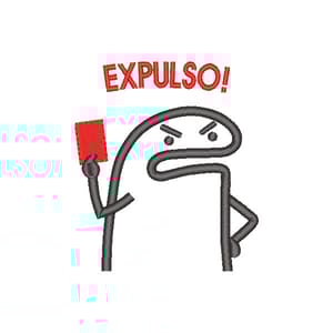 Flork Futebol - Expulso