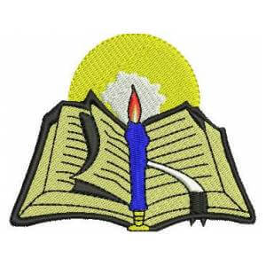 Bible Embroidery Design