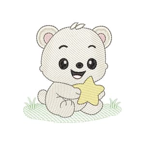 Ursinho com Estrela (Pontos Leves)