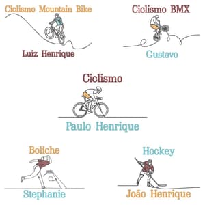  de Esportes de Ciclismo e outros