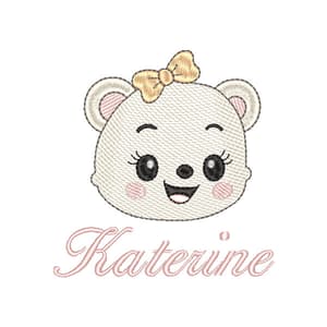 Ursinha com nome (Pontos Leves)