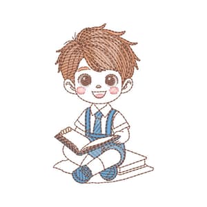 Menino Lendo (Pontos Leves)