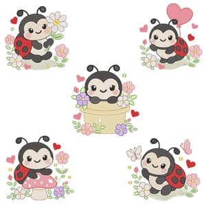  Joaninhas Fofas (pontos Leves)