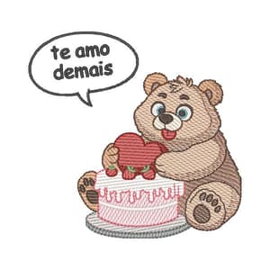 Urso Apaixonado (Pontos Leves)