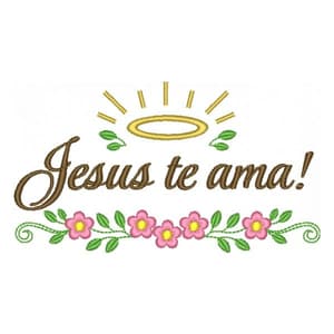 Frase religiosa - Jesus te Ama