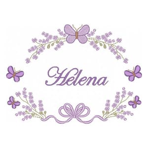 Moldura Lavanda (Pontos Leves)