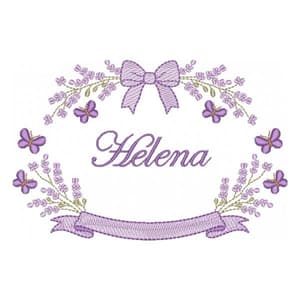 Moldura Lavanda (Pontos Leves)