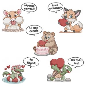  Animais Apaixonados (Pontos Leves)