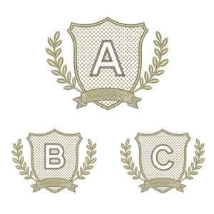  Alfabeto com Brasão