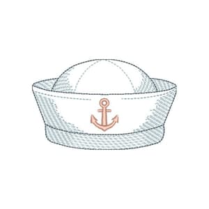 Chapeu de marinheiro (Rippled)
