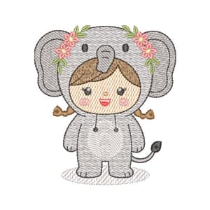 Menina Elefanta (Pontos Leves)