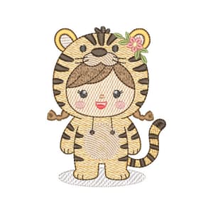 Menina Tigresa (Pontos Leves)