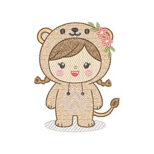 Menina Ursinha (Pontos Leves)