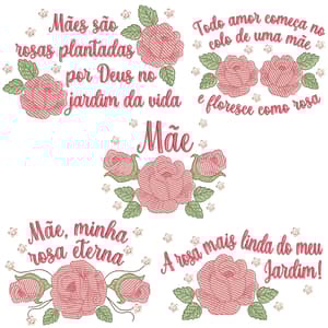  Rosas para o dia das mães (Pontos Leves)