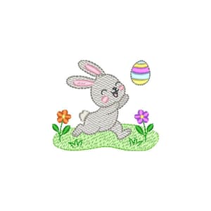 Coelhinho da  Pascoa (Pontos leves)