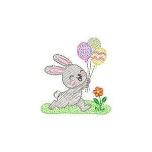 Coelhinho da  Pascoa (Pontos leves)