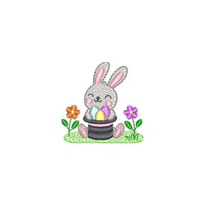 Coelhinho da  Pascoa (Pontos leves)