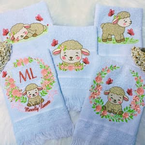  Ovelhinha com Flores (Pontos Leves)