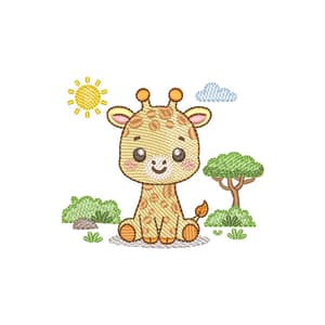 Girafa Safari (Pontos Leves)