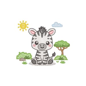 Zebra Safari (Pontos Leves)