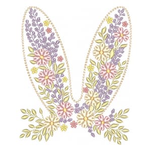 Orelha de Coelho Floral