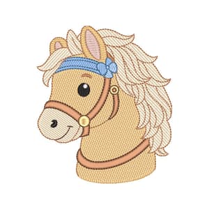 Cavalinho com Bandana (pontos Leves)