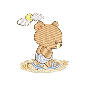 Ursinho na Praia (Pontos Leves)