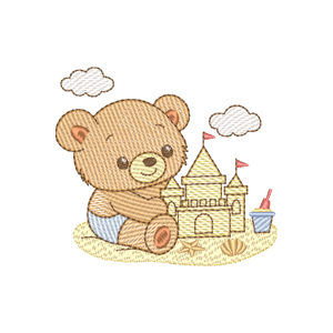 Ursinho na Praia (Pontos Leves)