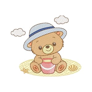 Ursinho na Praia (Pontos Leves)