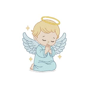 Anjinho em Oração (Pontos Leves)