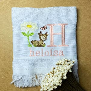  Alfabeto Cervo com Flor (Pontos Leves)