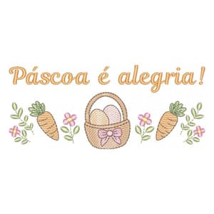 Páscoa é alegria! (Pontos Leves)