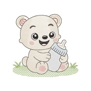 Ursinho com  mamdeira (Pontos Leves)