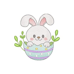 Coelho Dentro Ovo (Pontos Leves)