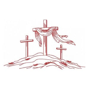 Páscoa Cruz do Calvário (Contorno)