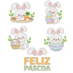  Coelho Da Páscoa (Pontos Leves)