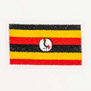 Matriz de bordado Bandeira Uganda