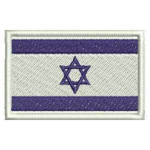Matriz de bordado Bandeira Israel