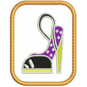 Shoe Embroidery Design