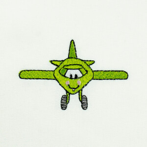 Airplane Embroidery Design