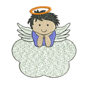 Angel Embroidery Design