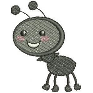 Ant Embroidery Design