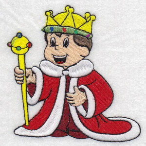 King Embroidery Design