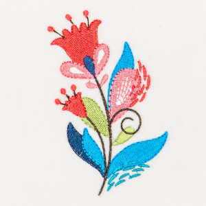 Flower Embroidery Design