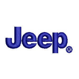 Matriz de bordado Jeep