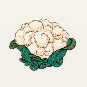 Vegetables Embroidery Design
