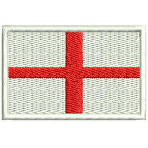 Matriz de bordado Bandeira Inglaterra