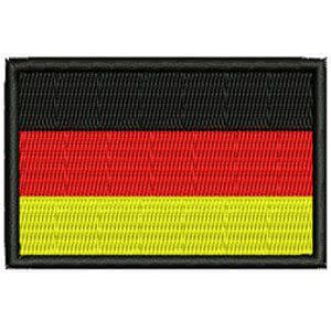 Matriz de bordado Bandeira Alemanha