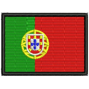 Matriz de bordado Bandeira Portugual