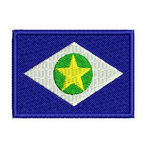 Matriz de bordado Bandeira do Mato Grosso